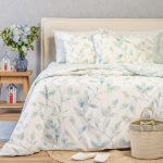 Σετ Σεντόνια 100% Βαμβάκι Pearl Μπλέ Melinen