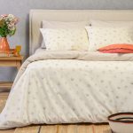 Σετ Σεντόνια 100% Βαμβάκι Spring Μπέζ Melinen
