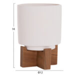 ΣΕΤ 3 ΓΛΑΣΤΡΕΣ ΜΕ TEAK ΒΑΣΕΙΣ TANTI HM4685 FIBER CEMENT ΣΕ 3 ΧΡΩΜΑΤΑ - Image 4