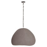 ΦΩΤΙΣΤΙΚΟ ΟΡΟΦΗΣ ΚΡΕΜΑΣΤΟ JAYLEN HM4703.03L FIBER CEMENT ΓΚΡΙ 65x55x45Υεκ. - Image 3
