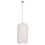 ΦΩΤΙΣΤΙΚΟ ΟΡΟΦΗΣ ΚΡΕΜΑΣΤΟ LOGKY HM4704.02L--FIBER CEMENT ΛΕΥΚΟ 35x35x67Υεκ - Image 3