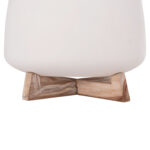 ΓΛΑΣΤΡΑ ΕΣ.ΧΩΡΟΥ FRELLO HM4674.02L ΛΕΥΚΟ FIBER CEMENT--TEAK ΒΑΣΗ 29x29x23,5Υεκ. - Image 7