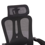 ΚΑΡΕΚΛΑ ΓΡΑΦΕΙΟΥ BARNET HM18258.01 ΜΑΥΡΟ MESH-ΜΑΥΡΟΣ ΣΚΕΛΕΤΟΣ NYLON 61x62x123Υ - Image 7