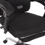 ΚΑΡΕΚΛΑ ΓΡΑΦΕΙΟΥ BARNET HM18258.01 ΜΑΥΡΟ MESH-ΜΑΥΡΟΣ ΣΚΕΛΕΤΟΣ NYLON 61x62x123Υ - Image 8