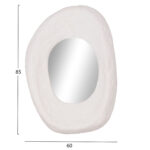ΚΑΘΡΕΠΤΗΣ ΤΟΙΧΟΥ RIFFE HM4695.02 FIBER CEMENT ΛΕΥΚΟ 60x13x85Υεκ. - Image 2