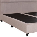 ΚΡΕΒΑΤΙ MALENA HM638.22 ΜΠΕΖ ΥΦΑΣΜΑ Τ. NUBUCK ΓΙΑ ΣΤΡΩΜΑ 150x200εκ. - Image 7
