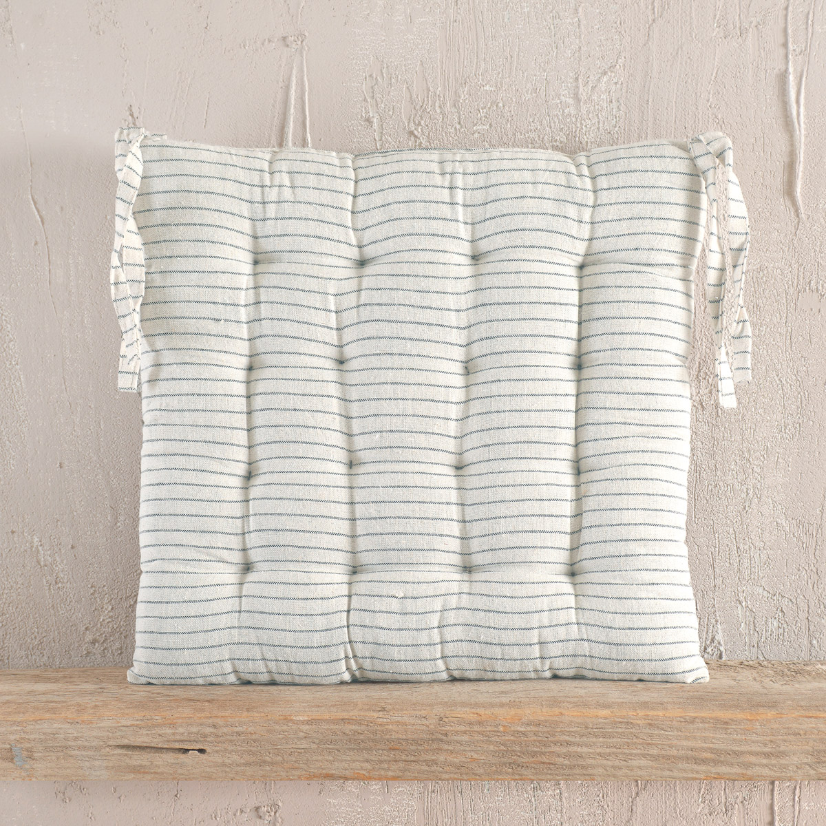 messini_chair_pillow_1 Μαξιλάρι Καρέκλας Messini Φυσικό Γκρί Σκούρο Rythmos - Image 1
