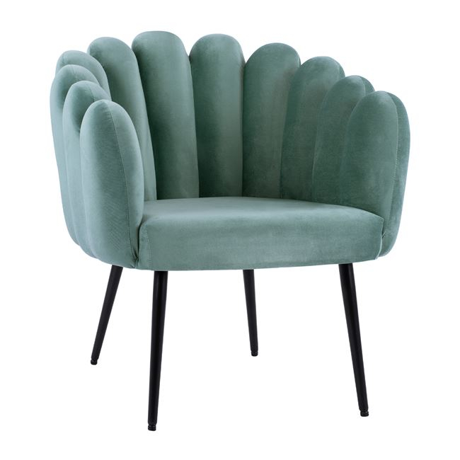 polythrona-vivien-hm863107-apo-beloydo-f ΠΟΛΥΘΡΟΝΑ VIVIEN HM8631.07 ΑΠΟ ΒΕΛΟΥΔΟ ΦΥΣΤΙΚΙ ΜΕ ΜΑΥΡΑ ΠΟΔΙΑ 70x70x76Υ εκ. - Image 1