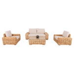 ΣΕΤ ΣΑΛΟΝΙ 4ΤΜΧ TROPEL HM11940 ΦΥΣΙΚΟ RATTAN-2ΘΕΣΙΟΣ ΚΑΝΑΠΕΣ-2 ΠΟΛΥΘΡΟΝΕΣ-ΤΡΑΠΕΖΙ - Image 5