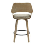 ΣΚΑΜΠΟ ΜΠΑΡ ΜΕΣ.ΥΨΟΥΣ CLIPP HM9987.01 WHITEWASH Κ.Π. ΞΥΛΟ-ΜΠΕΖ ΥΦΑΣΜΑ 57,5x53x98Υεκ - Image 6