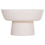 ΤΡΑΠΕΖΙ ΣΑΛΟΝΙΟΥ PIRSON HM18155.02 FIBER CEMENT ΣΕ ΛΕΥΚΟ--Φ60x36Υεκ. - Image 3