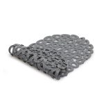 ΑΝΤΙΟΛΙΣΘΗΤΙΚΟ ΜΠΑΝΙΟΥ ECO 68x35cm ΑΝΑΚΥΚΛΩΜΕΝΟ PVC ΑΝΘΡΑΚΙ - Image 2