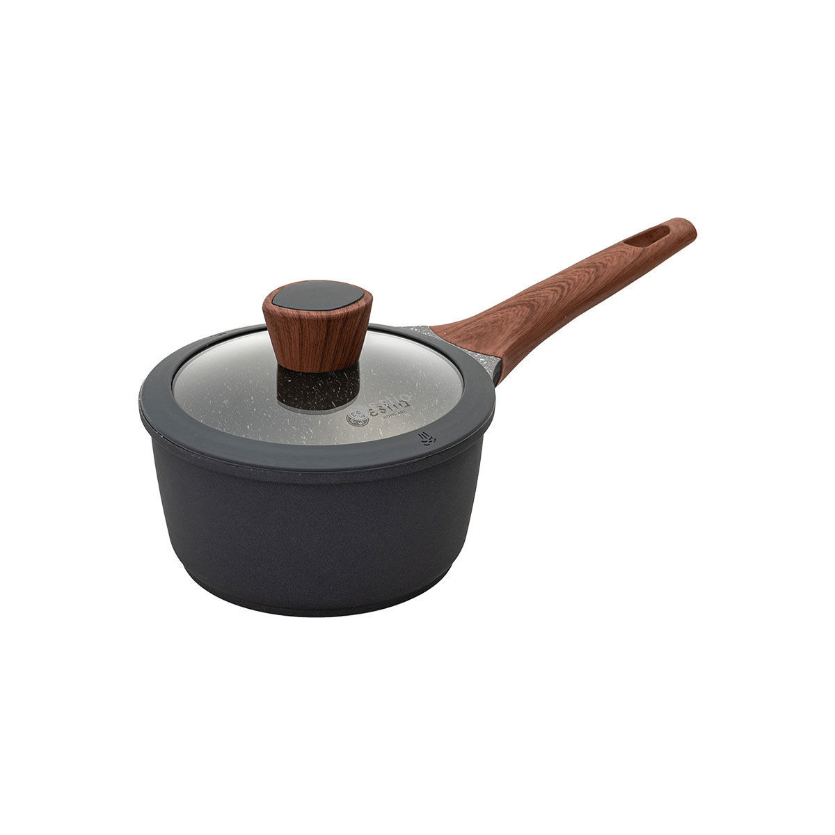 0002709_-stone-16cm-14lt ESTIA ΓΑΛΑΤΙΕΡΑ STONE ΑΝΤΙΚΟΛΛΗΤΙΚΗ ΧΥΤΟΥ ΑΛΟΥΜΙΝΙΟΥ 16cm 1.4lt - Image 1