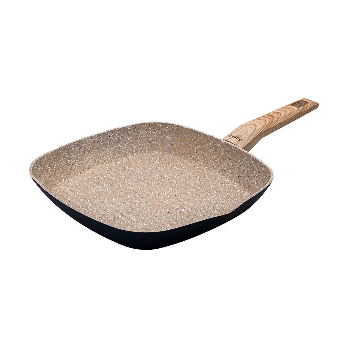 0002870_-earth-28cm ESTIA ΓΚΡΙΛΙΕΡΑ EARTH ΑΝΤΙΚΟΛΛΗΤΙΚΗ ΠΡΕΣΣΑΡΙΣΤΟΥ ΑΛΟΥΜΙΝΙΟΥ 28cm - Image 1