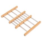 ESTIA ΒΑΣΗ ΜΑΓΕΙΡΙΚΟΥ ΣΚΕΥΟΥΣ BAMBOO ESSENTIALS ME ΑΝΟΞΕΙΔΩΤΟ ΑΤΣΑΛΙ ΠΤΥΣΣΟΜΕΝΗ 22x21.3x2.2cm - Image 3