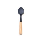 ESTIA ΒΟΥΡΤΣΑ ΚΑΘΑΡΙΣΜΟΥ ΠΙΑΤΩΝ ΧΕΙΡΟΣ BAMBOO ESSENTIALS BLACK ΣΤΡΟΓΓΥΛΗ - Image 3