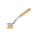 ESTIA ΒΟΥΡΤΣΑ ΚΑΘΑΡΙΣΜΟΥ ΠΙΑΤΩΝ ΧΕΙΡΟΣ BAMBOO ESSENTIALS MARBLE ΣΤΡΟΓΓΥΛΗ - Image 2
