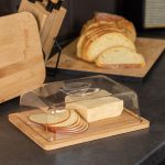 ESTIA ΒΑΣΗ ΤΥΡΙΩΝ BAMBOO ESSENTIALS ΜΕ ΠΛΑΣΤΙΚΌ ΚΑΠΑΚΙ 24x18x7.5cm - Image 3