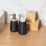 ESTIA ΑΝΤΛΙΑ ΣΑΠΟΥΝΙΟΥ BAΜBOO ΔΟΛΟΜΙΤΗ 360ml ΜΑΥΡΗ - Image 3