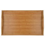 ESTIA ΔΙΣΚΟΣ ΣΕΡΒΙΡΙΣΜΑΤΟΣ BAMBOO ESSENTIALS 50x30x21cm ΜΕ ΑΝΑΔΙΠΛΟΥΜΕΝΑ ΠΟΔΙΑ - Image 5