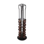 ESTIA ΒΑΣΗ ΓΙΑ ΚΑΨΟΥΛΕΣ ESPRESSO METAL BLACK ΜΕΤΑΛΛΙΚΗ 40 ΘΕΣΕΩΝ ΜΑΥΡΗ - Image 2