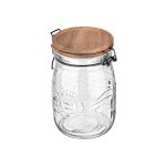 ESTIA ΔΟΧΕΙΟ ΑΠΟΘΗΚΕΥΣΗΣ ALLURE ΓΥΑΛΙΝΟ 1000ml ΜΕ ΚΛΙΠ ΚΑΠΑΚΙ - Image 2