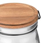 ESTIA ΔΟΧΕΙΟ ΑΠΟΘΗΚΕΥΣΗΣ ALLURE ΓΥΑΛΙΝΟ 1500ml ΜΕ ΚΛΙΠ ΚΑΠΑΚΙ - Image 3