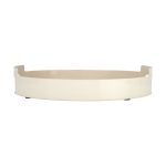 ESTIA ΔΙΣΚΟΣ ΣΕΡΒΙΡΙΣΜΑΤΟΣ ALLURE ΜΕΤΑΛΛΙΚΟΣ IVORY - Image 2