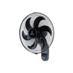 ESTIA ΑΝΕΜΙΣΤΗΡΑΣ ΕΠΙΤΟΙΧΙΟΣ BOW 45cm 75w ΜΑΥΡΟΣ ΜΕ ΜΕ ΤΗΛΕΧΕΙΡΙΣΤΗΡΙΟ - Image 2