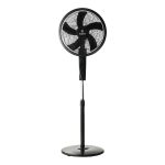 ESTIA ΑΝΕΜΙΣΤΗΡΑΣ ΣΤΑΝΤ ΕΠΙΔΑΠΕΔΙΟΣ AITHER 40cm 45w ΜΑΥΡΟΣ ΜΕ ΧΡΟΝΟΔΙΑΚΟΠΤΗ