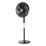 ESTIA ΑΝΕΜΙΣΤΗΡΑΣ ΣΤΑΝΤ ΕΠΙΔΑΠΕΔΙΟΣ AITHER 45cm 75w ΜΑΥΡΟΣ - Image 2