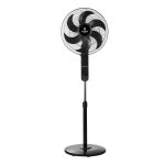 ESTIA ΑΝΕΜΙΣΤΗΡΑΣ ΣΤΑΝΤ ΕΠΙΔΑΠΕΔΙΟΣ BOW 40cm 60w ΜΑΥΡΟΣ