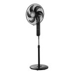 ESTIA ΑΝΕΜΙΣΤΗΡΑΣ ΣΤΑΝΤ ΕΠΙΔΑΠΕΔΙΟΣ BOW 40cm 60w ΜΑΥΡΟΣ - Image 2