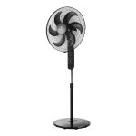 ESTIA ΑΝΕΜΙΣΤΗΡΑΣ ΣΤΑΝΤ ΕΠΙΔΑΠΕΔΙΟΣ BOW 45cm 75w ΜΑΥΡΟΣ ΜΕ ΤΗΛΕΧΕΙΡΙΣΤΗΡΙΟ - Image 2