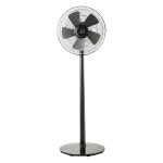 ESTIA ΑΝΕΜΙΣΤΗΡΑΣ ΣΤΑΝΤ ΕΠΙΔΑΠΕΔΙΟΣ LEVANTO 40cm 55w ΜΑΥΡΟΣ