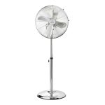 ESTIA ΑΝΕΜΙΣΤΗΡΑΣ ΣΤΑΝΤ ΕΠΙΔΑΠΕΔΙΟΣ RETROFLOW 40cm 50w ΜΕΤΑΛΛΙΚΟΣ ΑΣΗΜΙ