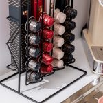 ESTIA ΒΑΣΗ ΓΙΑ ΚΑΨΟΥΛΕΣ & ΣΥΣΚΕΥΑΣΙΕΣ ESPRESSO METAL BLACK ΜΕΤΑΛΛΙΚΗ ΔΙΠΛΗΣ ΟΨΕΩΣ ΜΑΥΡΗ - Image 5