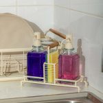 ESTIA ΔΟΧΕΙΑ ΥΓΡΟΥ ΠΙΑΤΩΝ ALLURE 2x300ml ΜΕ ΜΕΤΑΛΛΙΚΗ ΒΑΣΗ & ΘΗΚΗ ΓΙΑ ΣΦΟΥΓΓΑΡΙ IVORY - Image 4
