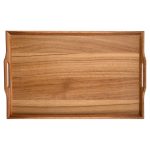 ESTIA ΔΙΣΚΟΣ ΣΕΡΒΙΡΙΣΜΑΤΟΣ ALLURE ΟΡΘΟΓΩΝΙΟΣ 48x31x5cm ΜΕ ΛΑΒΕΣ ΜΕΤΑΦΟΡΑΣ - Image 3