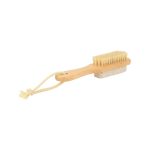ESTIA ΒΟΥΡΤΣΑ ΠΟΔΙΩΝ ELIXIR BAMBOO ΜΕ ΕΛΑΦΡΟΠΕΤΡΑ 18x3.5x4cm - Image 3