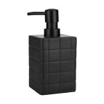 ESTIA ΑΝΤΛΙΑ ΣΑΠΟΥΝΙΟΥ TILES ΚΕΡΑΜΙΚΗ 450ml 7.5x15cm ΜΑΥΡΗ