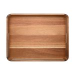 ESTIA ΔΙΣΚΟΣ ΣΕΡΒΙΡΙΣΜΑΤΟΣ ALLURE ΟΡΘΟΓΩΝΙΟΣ 42x32x5cm ΜΕ ΛΑΒΕΣ ΜΕΤΑΦΟΡΑΣ - Image 3