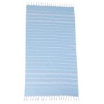 ESTIA ΠΕΤΣΕΤΑ ΘΑΛΑΣΣΗΣ AZURE STRIPES ΒΑΜΒΑΚΕΡΗ 80x170cm ΓΑΛΑΖΙΟ