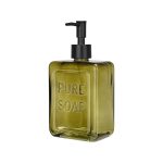 ESTIA ΑΝΤΛΙΑ ΣΑΠΟΥΝΙΟΥ PURE SOAP ΓΥΑΛΙΝΗ 520ml ΠΡΑΣΙΝΗ - Image 2