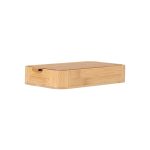 ESTIA ΚΟΥΤΙ ΟΡΓΑΝΩΣΗΣ ΚΑΙ ΑΠΟΘΗΚΕΥΣΗΣ BAMBOO ESSENTIALS ΜΕ ΚΑΘΡΕΦΤΗ 23x13,50x4cm