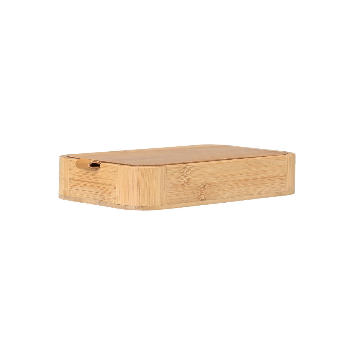 0016430_-bamboo-essentials-23x1350x4cm ESTIA ΚΟΥΤΙ ΟΡΓΑΝΩΣΗΣ ΚΑΙ ΑΠΟΘΗΚΕΥΣΗΣ BAMBOO ESSENTIALS ΜΕ ΚΑΘΡΕΦΤΗ 23x13,50x4cm - Image 1