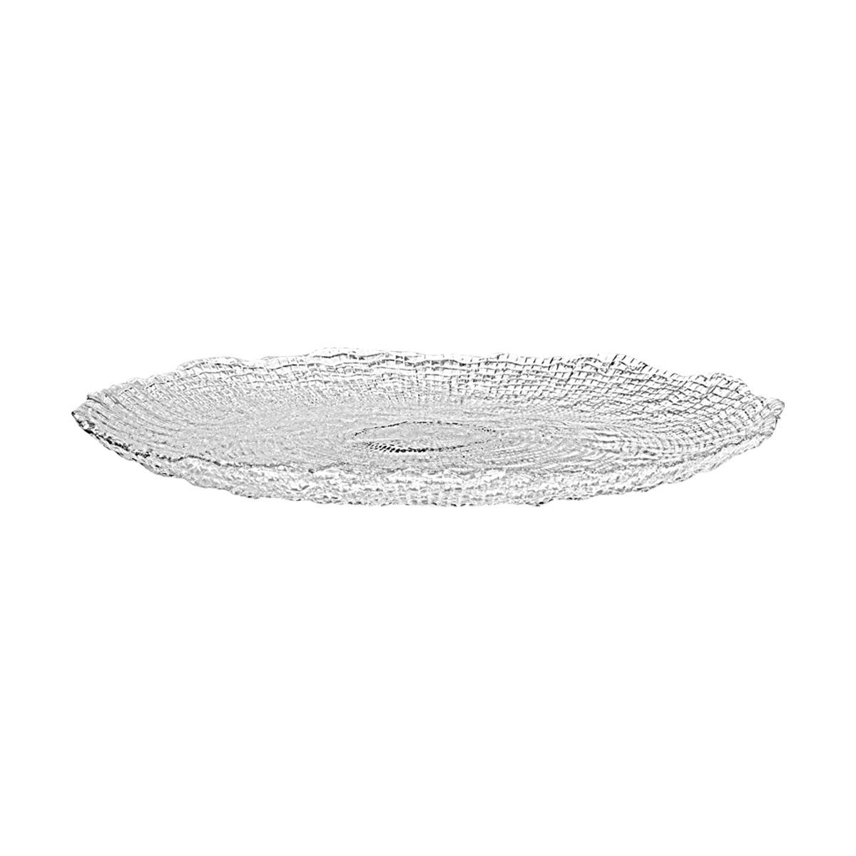 0016626_-roche-32x29cm ESTIA ΔΙΣΚΟΣ ΣΕΡΒΙΡΙΣΜΑΤΟΣ ROCHE ΓΥΑΛΙΝΟΣ 32x2.9cm - Image 1