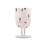 ESTIA ΠΟΤΗΡΙ ΚΡΑΣΙΟΥ COLORBURST ΓΥΑΛΙΝΟ 380ml ΡΟΖ/ΜΟΒ ΣΕΤ 6ΤΕΜ.