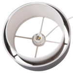 ΦΩΤΙΣΤΙΚΟ ΟΡΟΦΗΣ ΚΥΛΙΝΔΡΙΚΟ KRIKS HM4706.01 PVC ΣΕ ΛΕΥΚΟ-ΓΚΡΙ Φ30x70Υεκ. - Image 6