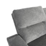 ΚΑΝΑΠΕΣ ΔΕΞΙΑ ΓΩΝΙΑ SYNTHIA HM3308.03R ΑΝΑΚΛΙΣΗ & ΑΠΟΘ.ΧΩΡΟΣ--ΓΚΡΙ 246x159x97Υεκ - Image 6